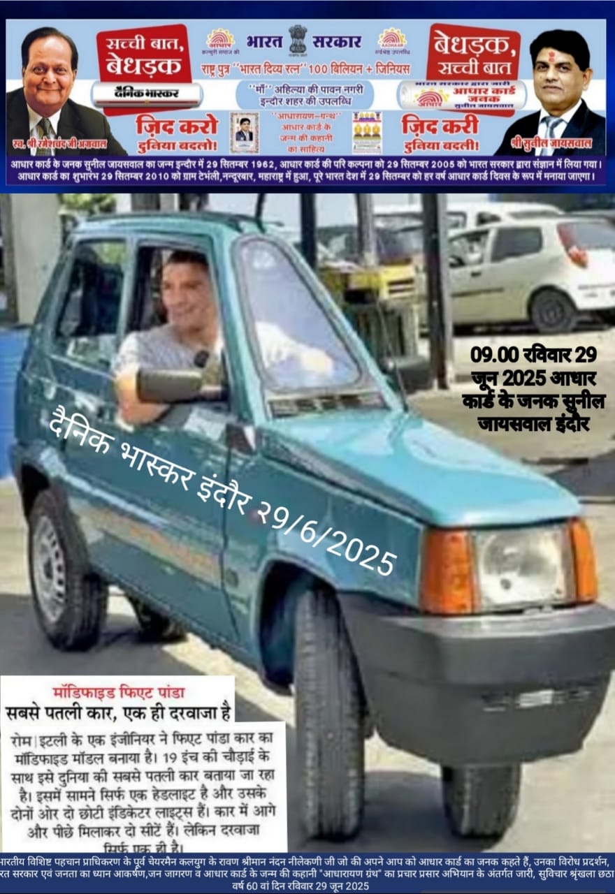 दुनिया की सबसे पतली कार, Fiat Panda modified model with one door